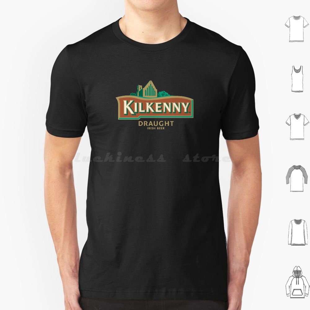 Beer Wine Gin - Kilkenny T-Shirt, große Größe, 100 %