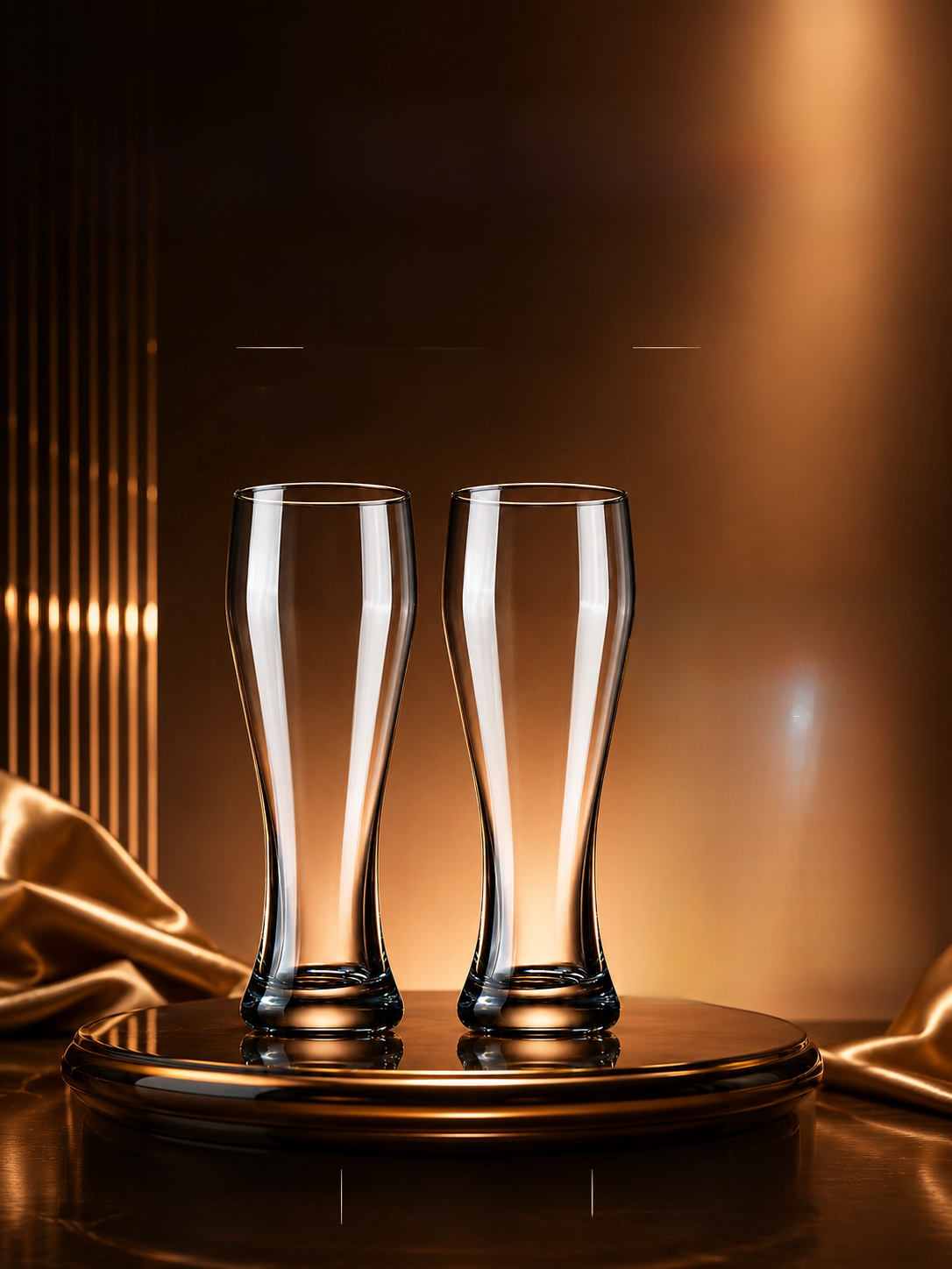 Craft Beer & Wine U- - Großvolumiger Bierglas-Kristallbecher „Hero“ 560ml für den