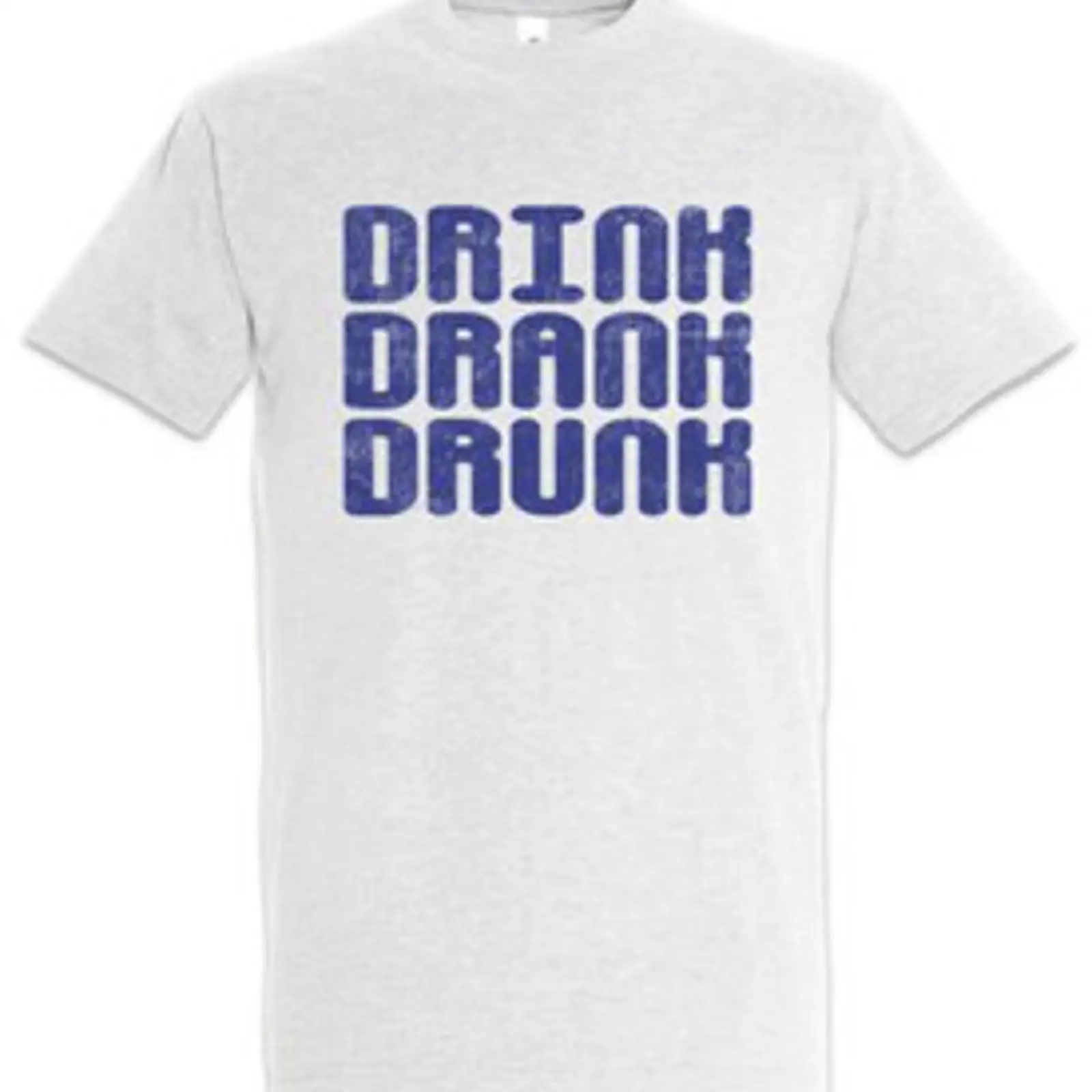 Beer Wine Gin - Drink Drank Drunk T-Shirt Party Alkohol