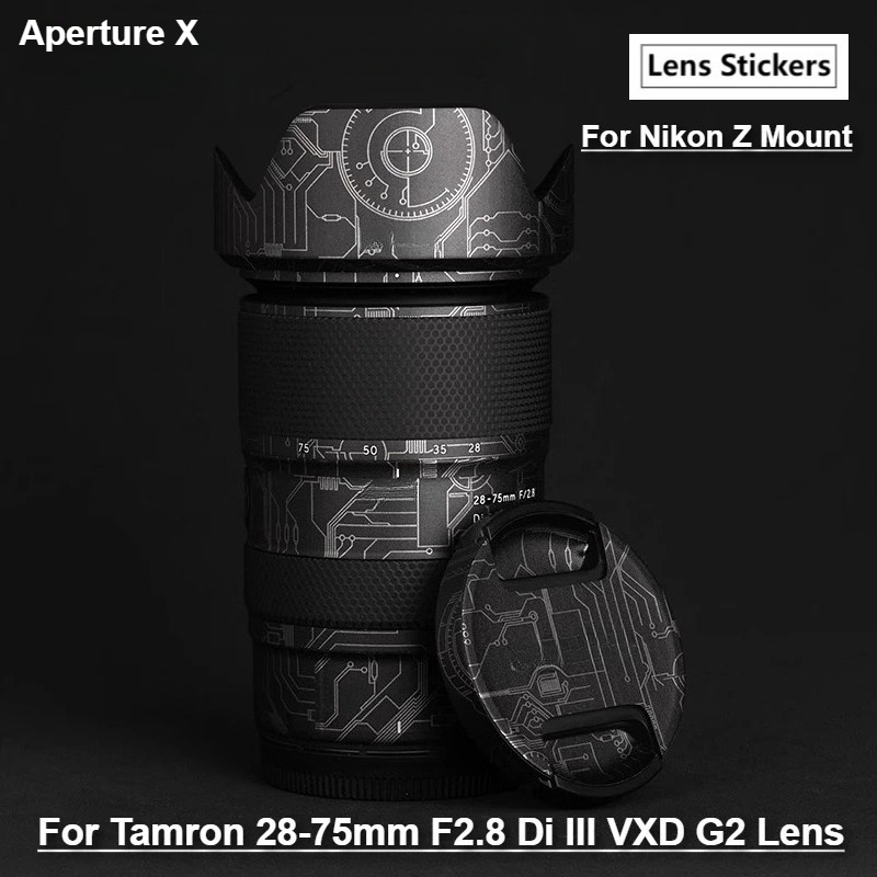 Wine Xd - Für Tamron 28-75 G2 Objektiv-Skin 28-75