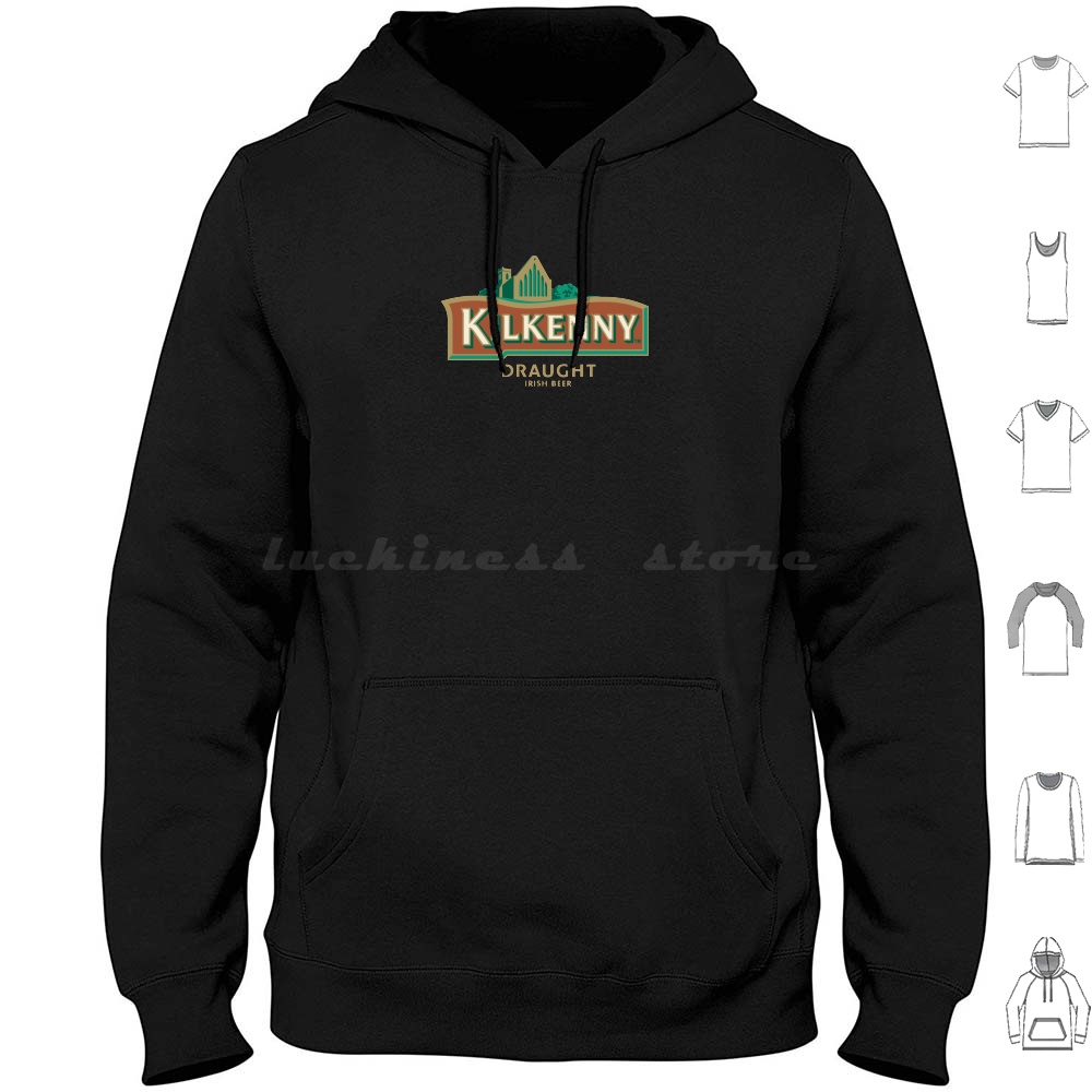 Beer Wine Gin - Kilkenny Hoodies Langarm Drunk Beer Whiskey