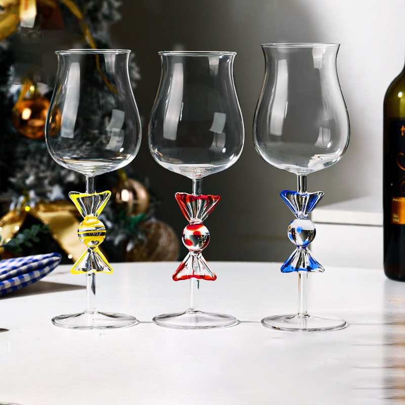 Wine Beer Foot - Kreatives Bonbonglas mit hohem Borosilikatgehalt und