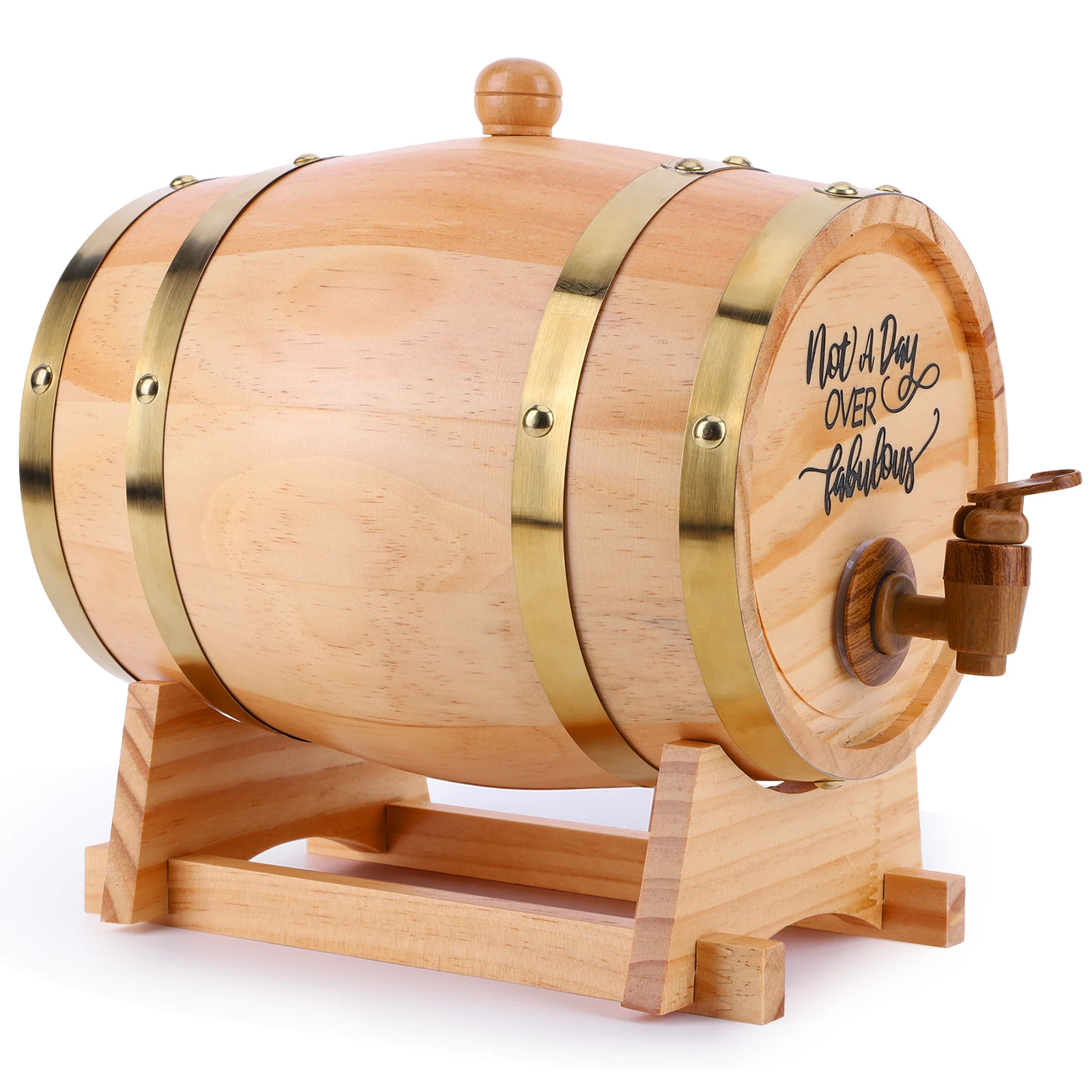 3L Whiskyfass aus Holz mit Stä – Wine Beer Rum Bewertung und Preis