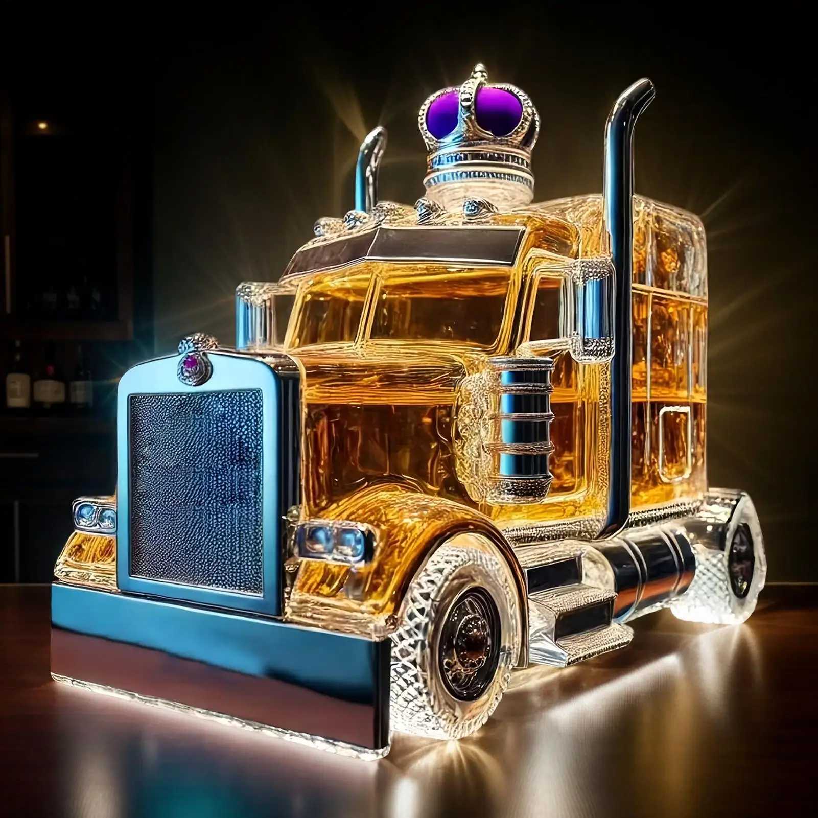 Weinflasche in Autoglas-Optik, – Wine Beer Truck Bewertung und Preis