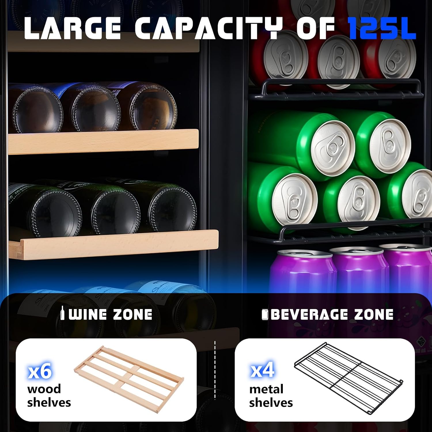 Getränkekühlschrank, 24-Zoll-D – Wine Beer Fridge Under Counter Bewertung und Preis