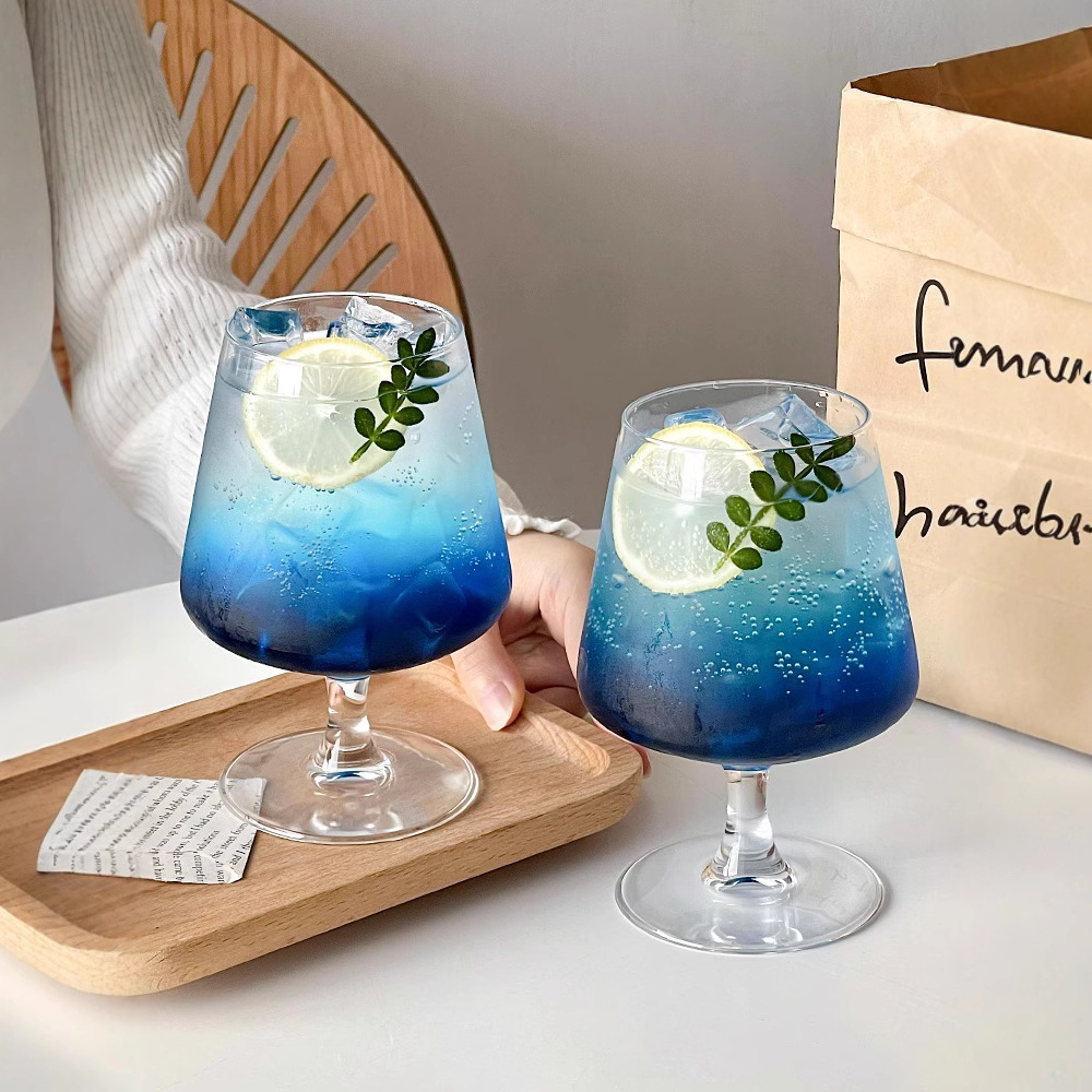 Hochwertiger Glasbecher mit ku – Wine Beer Foot Bewertung und Preis