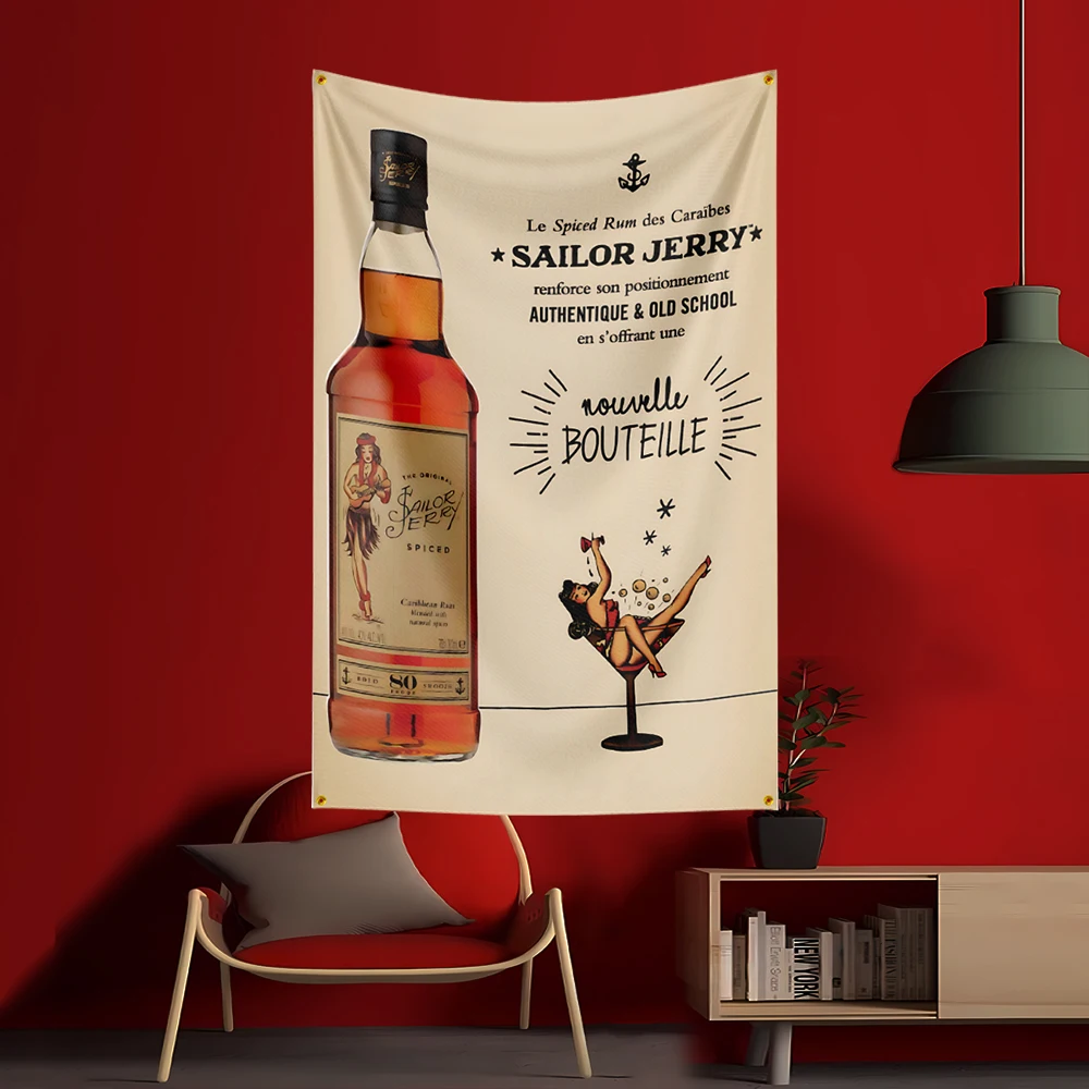 90X150CM S-Sailor Jerrys Rum-F – Wine Beer Rum Bewertung und Preis