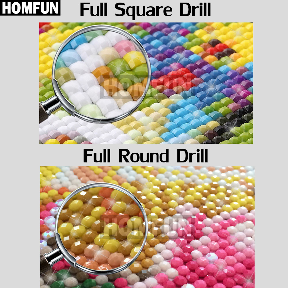 HOMFUN Diamant-Gemälde, Kreuzs – Beer Wine Up Bewertung und Preis