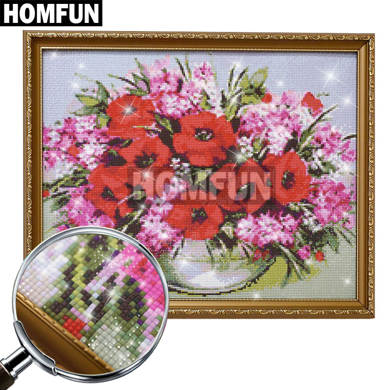 HOMFUN Diamant-Gemälde, Kreuzs – Beer Wine Up Bewertung und Preis