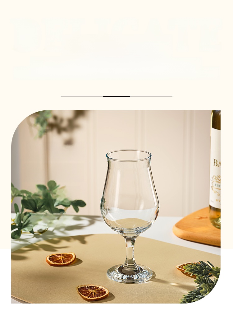 Bleifreie Glas-Weingläser, Bie – Wine Beer Foot Bewertung und Preis