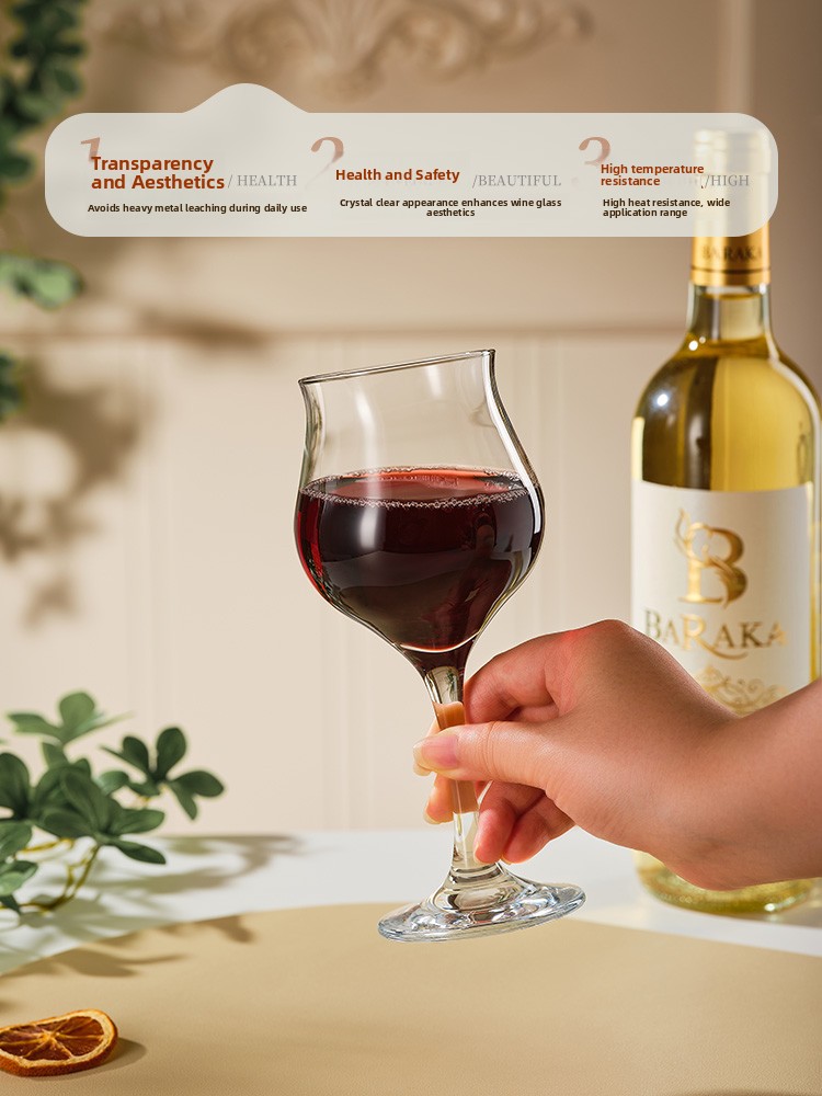 Bleifreie Glas-Weingläser, Bie – Wine Beer Foot Bewertung und Preis
