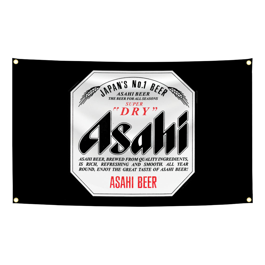 90x150cm A-Asahis Bier-Flagge  – Wine Beer Rum Bewertung und Preis