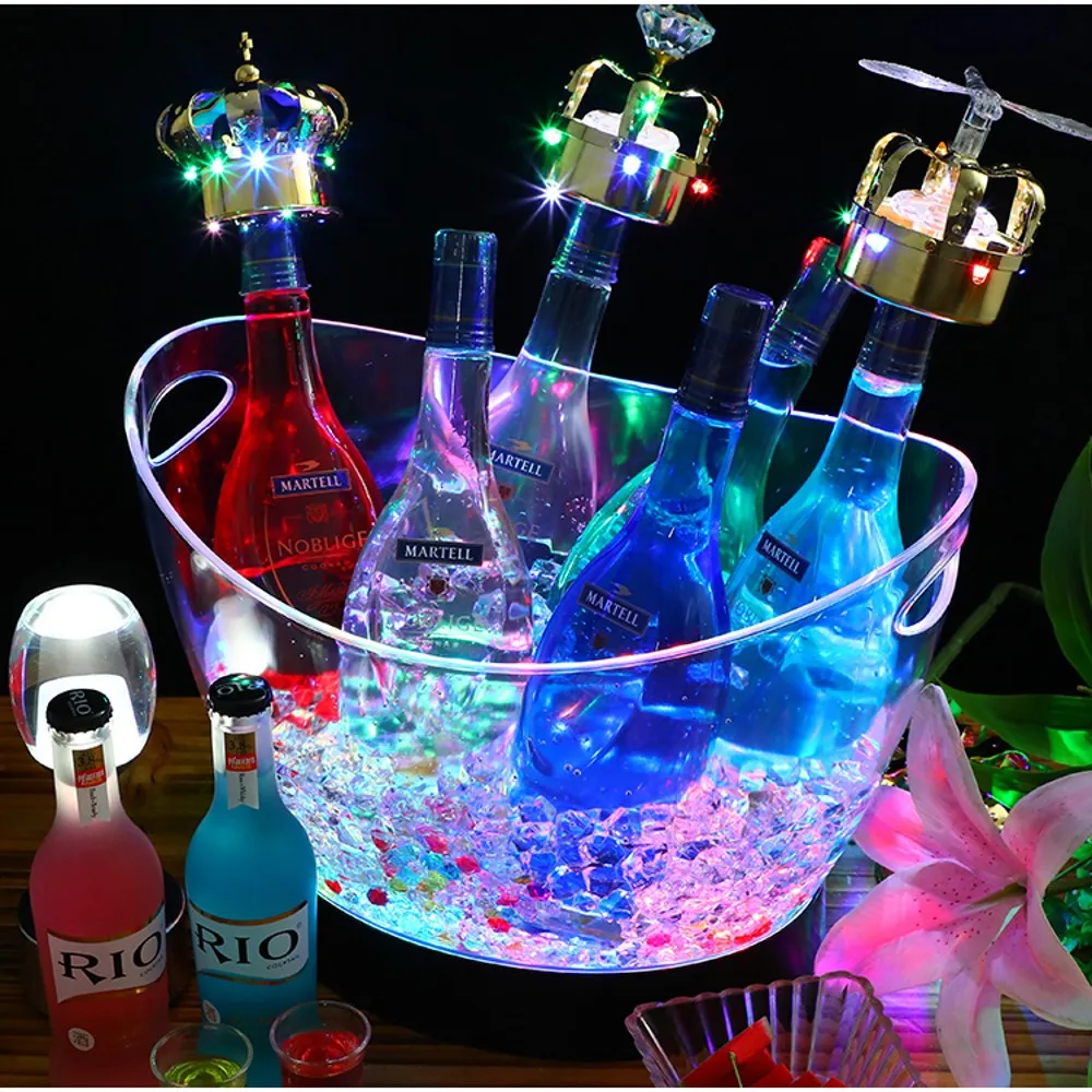 8l transparente LED leuchtende – Beer Wine Up Bewertung und Preis