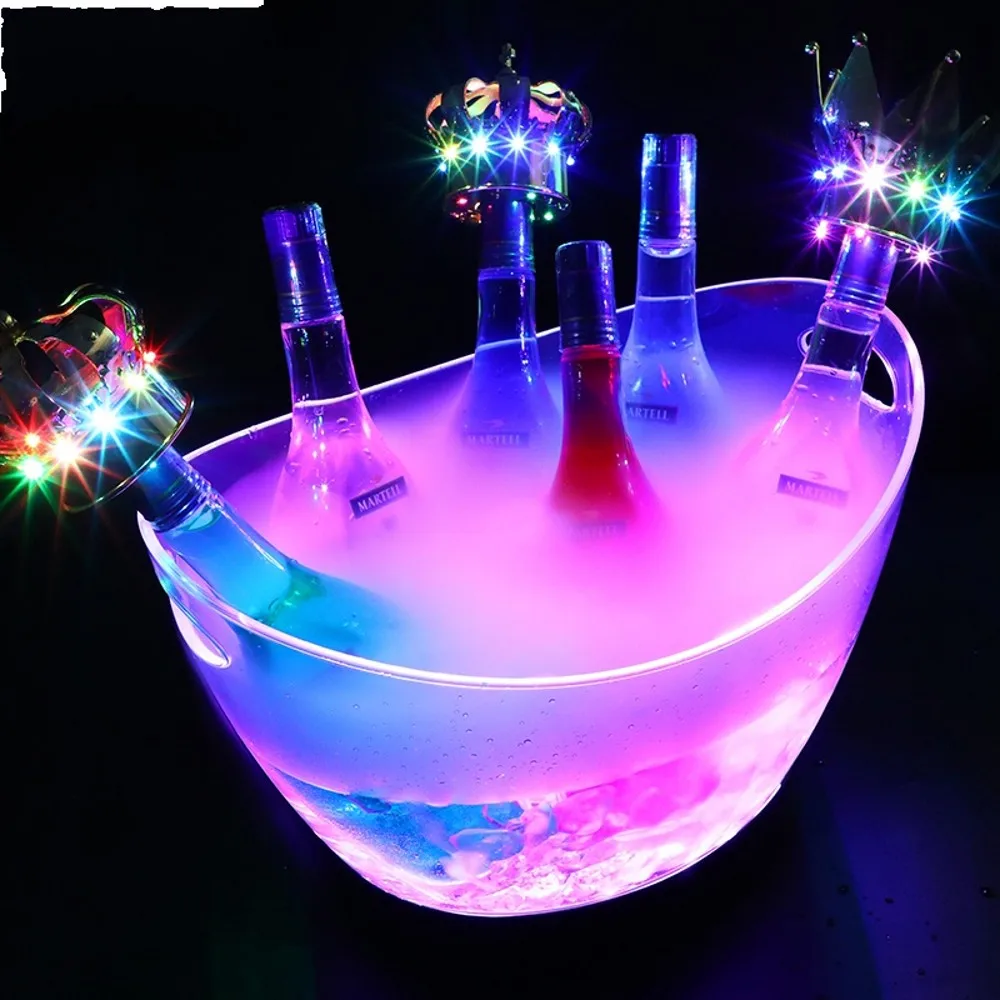 8l transparente LED leuchtende – Beer Wine Up Bewertung und Preis