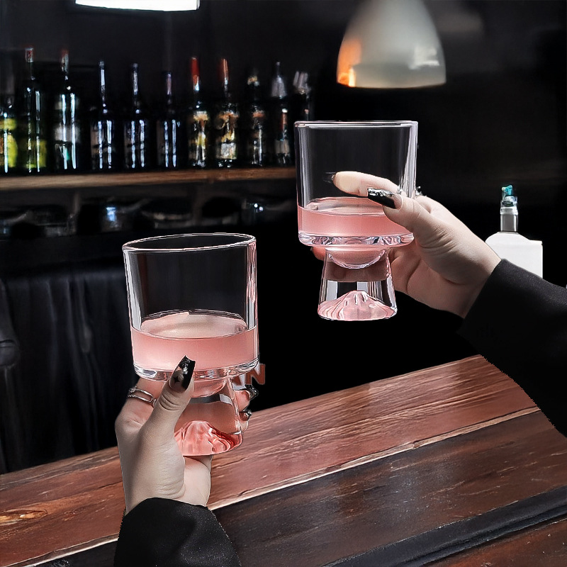 Pink Mountain Glasbecher, hoch – Wine Beer Foot Bewertung und Preis