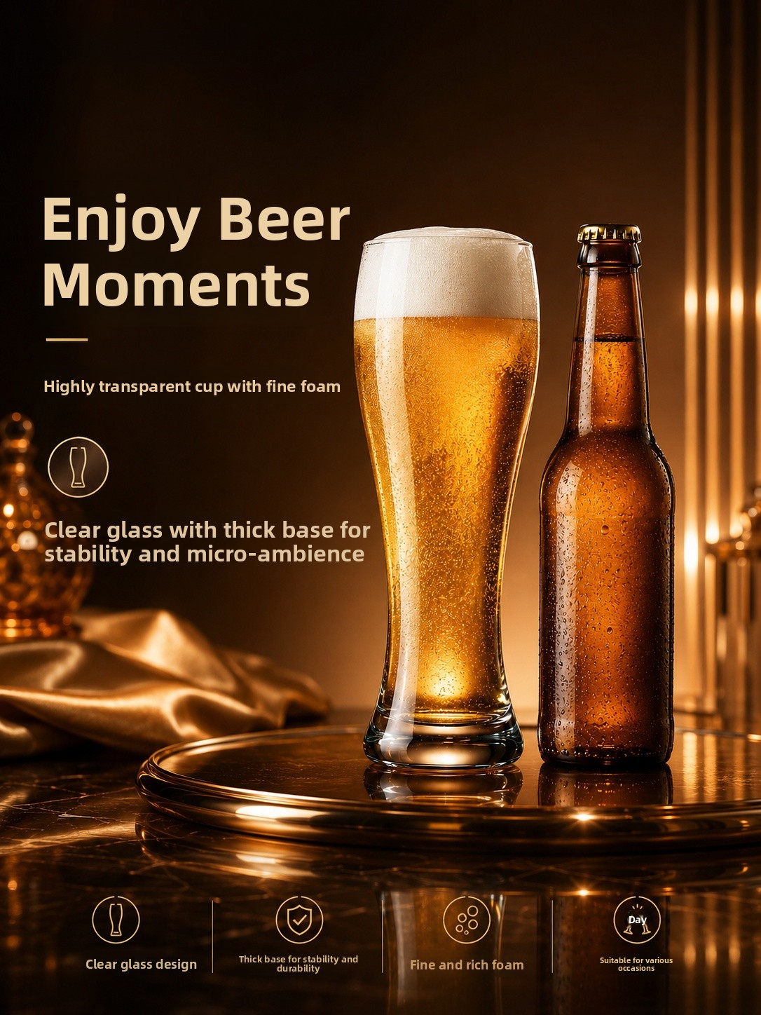 Großvolumiger Bierglas-Kristal – Craft Beer & Wine U- Bewertung und Preis