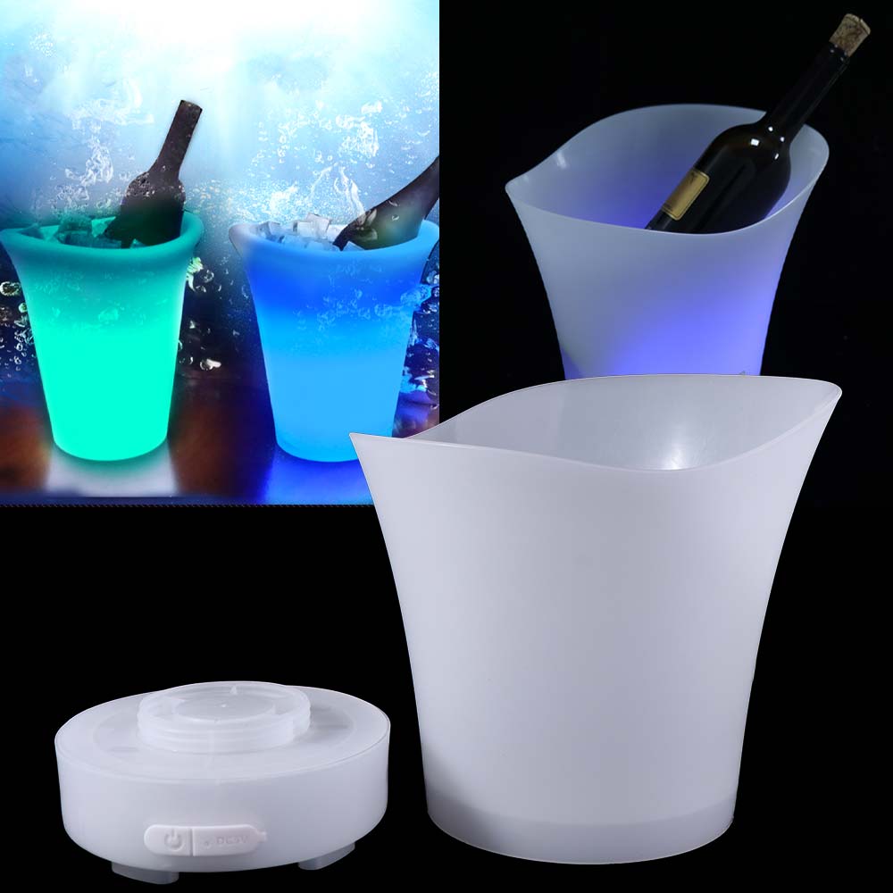 5L 7L LED-Eiskübel, farbenfroh – Beer Wine Up Bewertung und Preis