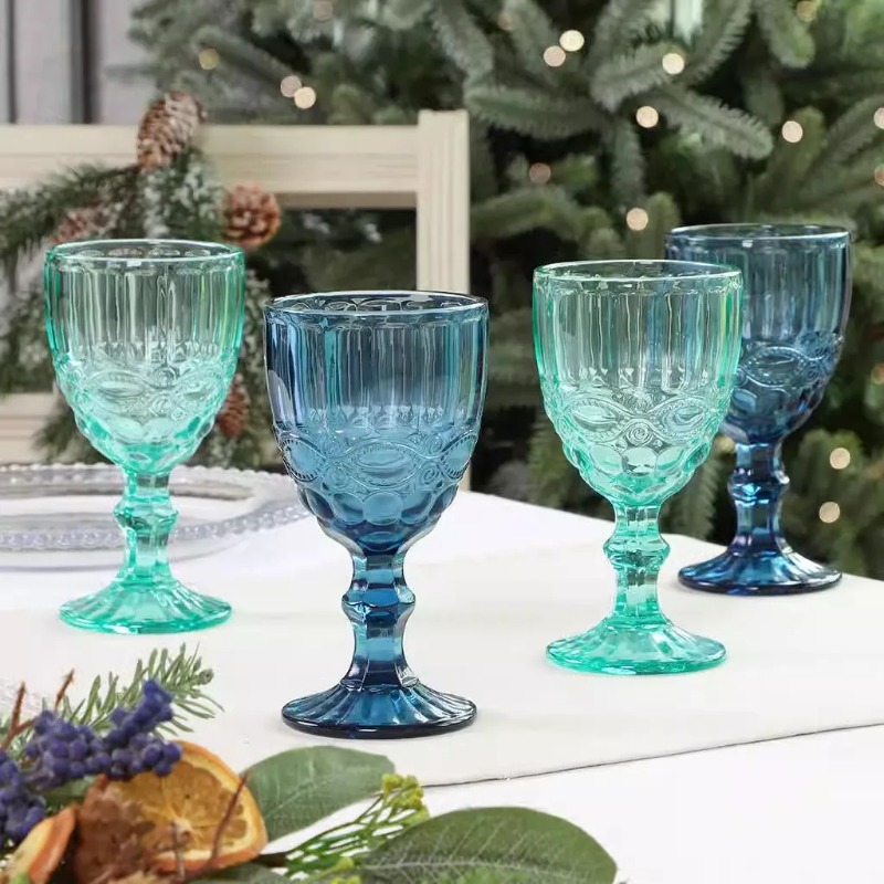Hohe Fußfarbe Kristallglas-Kaf – Wine Beer Foot Bewertung und Preis