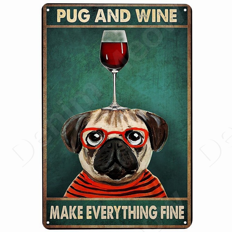 Katzen und Wein Vintage Metall – Beer Wine Gin Bewertung und Preis