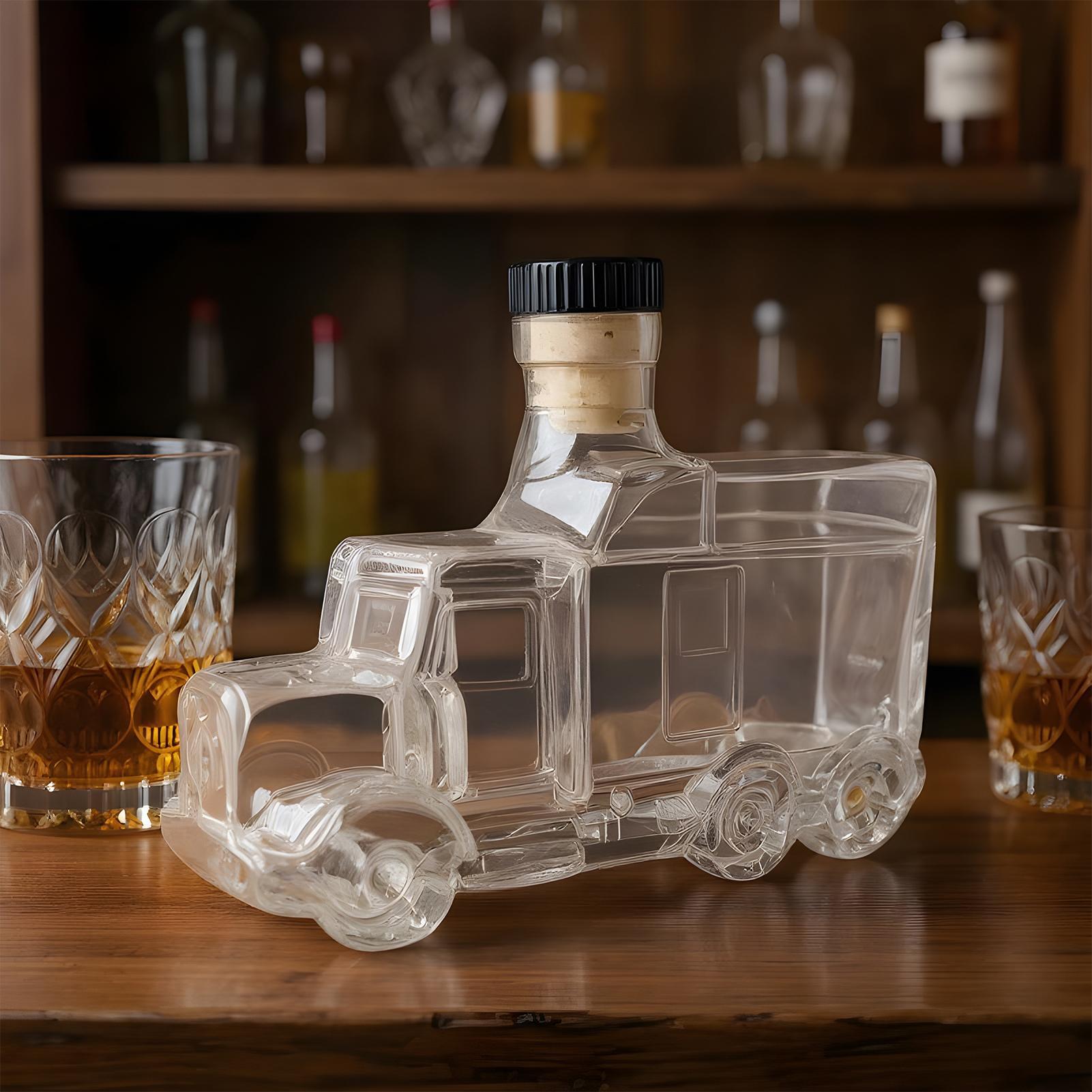 Half Truck Whiskey-Dekanter, 3 – Wine Beer Truck Bewertung und Preis