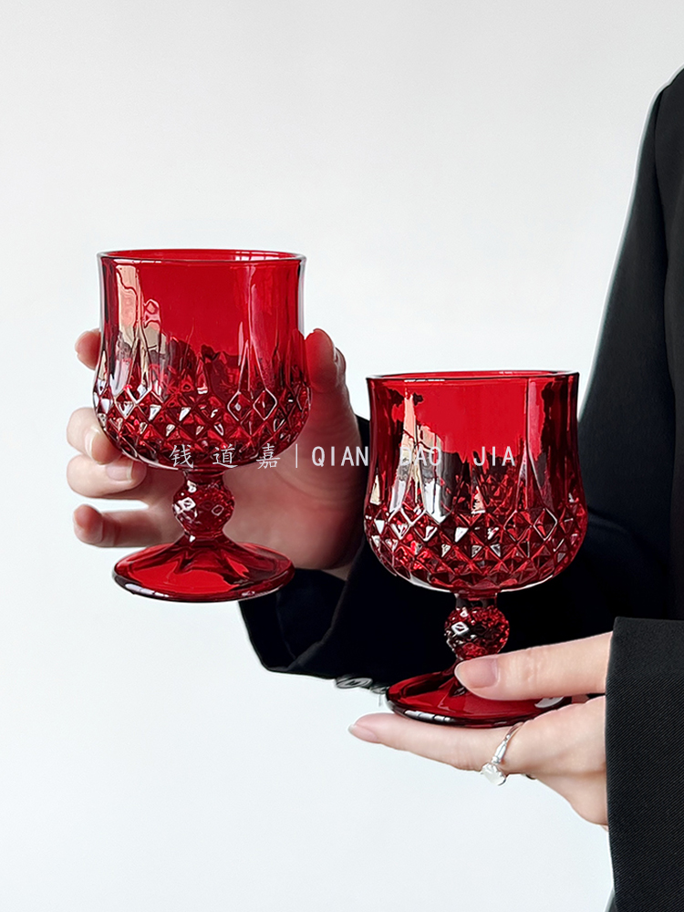 Vintage Red Ins Style geprägte – Wine Beer Foot Bewertung und Preis