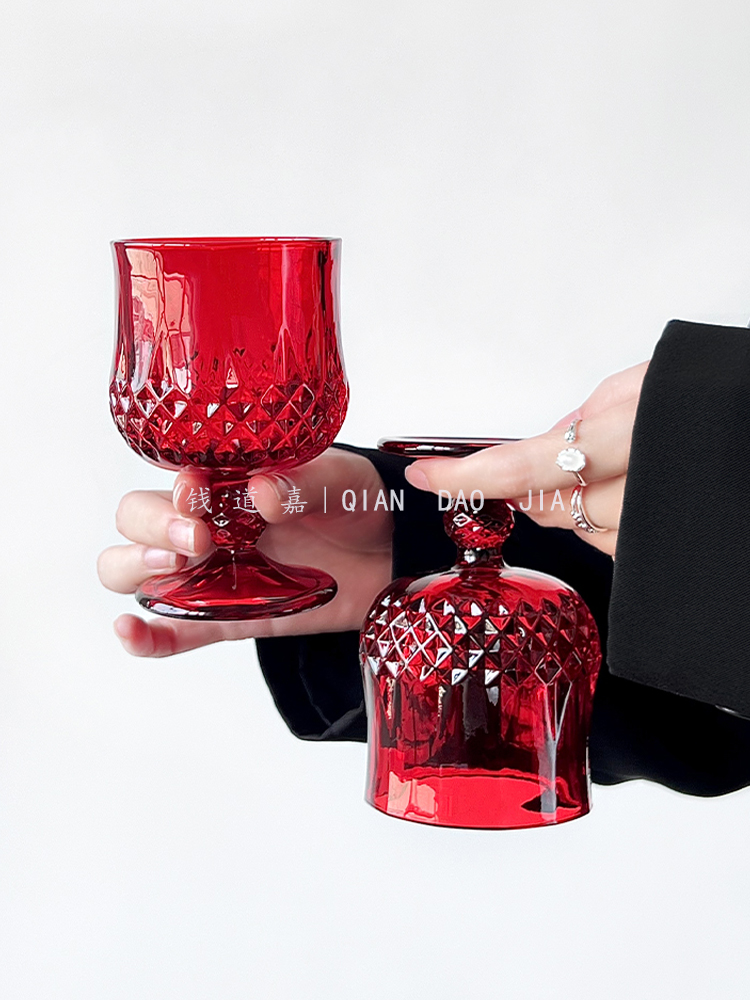 Vintage Red Ins Style geprägte – Wine Beer Foot Bewertung und Preis