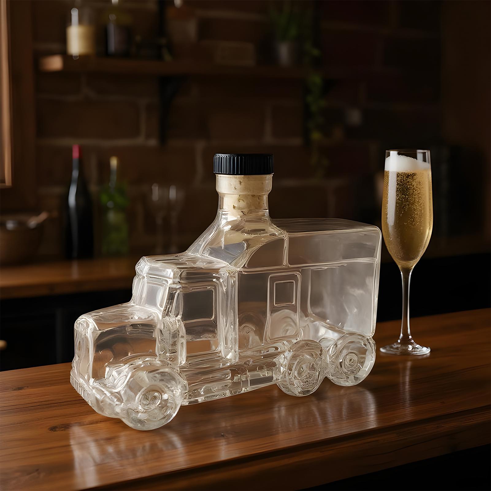 375 ml dekorative Flasche Deka – Wine Beer Truck Bewertung und Preis