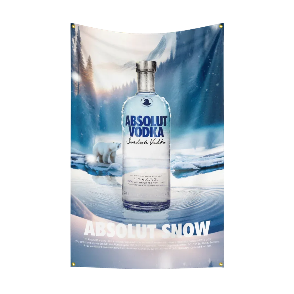 3×5ft A-Absolut Vodkas Flagge  – Wine Beer Rum Bewertung und Preis