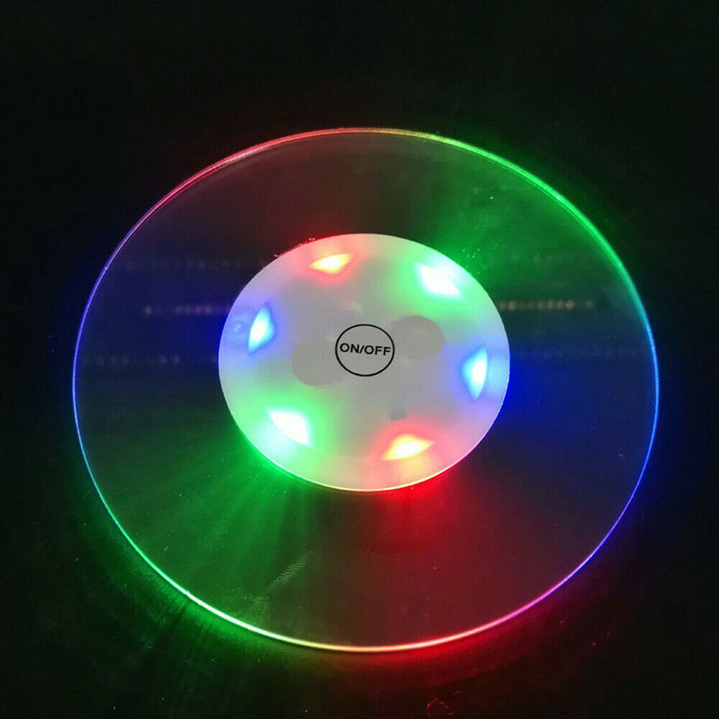 Wasserdichter LED-Untersetzer, – Beer Wine Up Bewertung und Preis